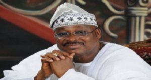 Senator Abiola Ajimobi, governor of Oyo state