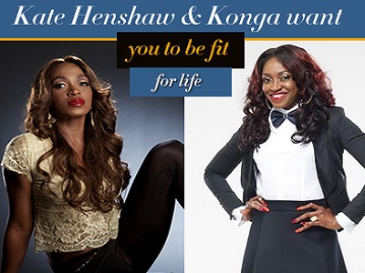 Kate Henshaw, Konga.com Want You to Be Fit For Life Starting Now
