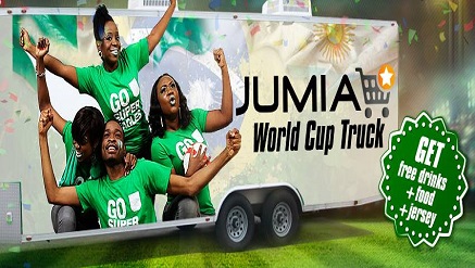 Jumia Says Watch Brazil 2014 on the Go + Free Super Eagles T-shirts