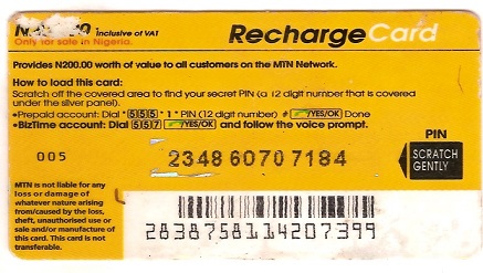 MTN Nigeria Washes Hand Off ‘Political’ Recharge Cards