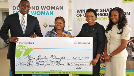 Trader Emerges 7th Winner of Diamond Bank’s Salary4Life