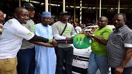 Student Wins Hyundai i10 Car at Etisalat Sokoto CliqFest