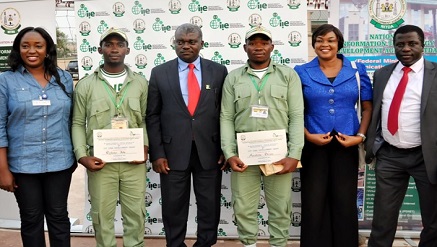 NITDA Awards ICT Innovation Prizes to Outstanding NYSC Members