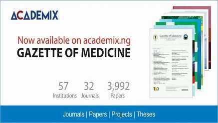Gazette of Medicine Goes Liive on Academix.ng