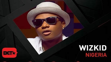 Wizkid, Nominated for “Best Int’l Act: Africa” At BET Awards 2016