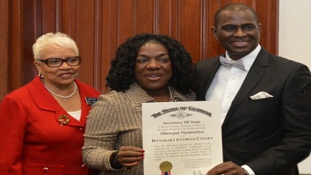 Georgia Legislative Black Caucus Confers Honourary Citizenship on Airtel CEO