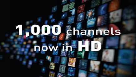 Eutelsat Hits Milestone, Crosses 1000 HD Channels