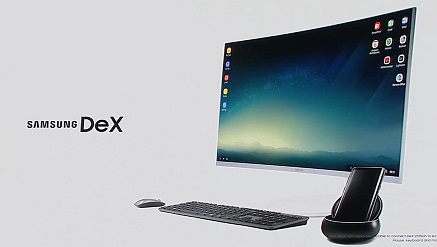 Samsung DeX Station Turns Phone into Desktop
