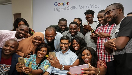 Google CEO in Nigeria Says "We're Making Internet Work for Everyone in Africa"