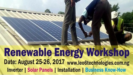 Firm Mulls Renewable Energy Workshop to Empower Students, Artisans