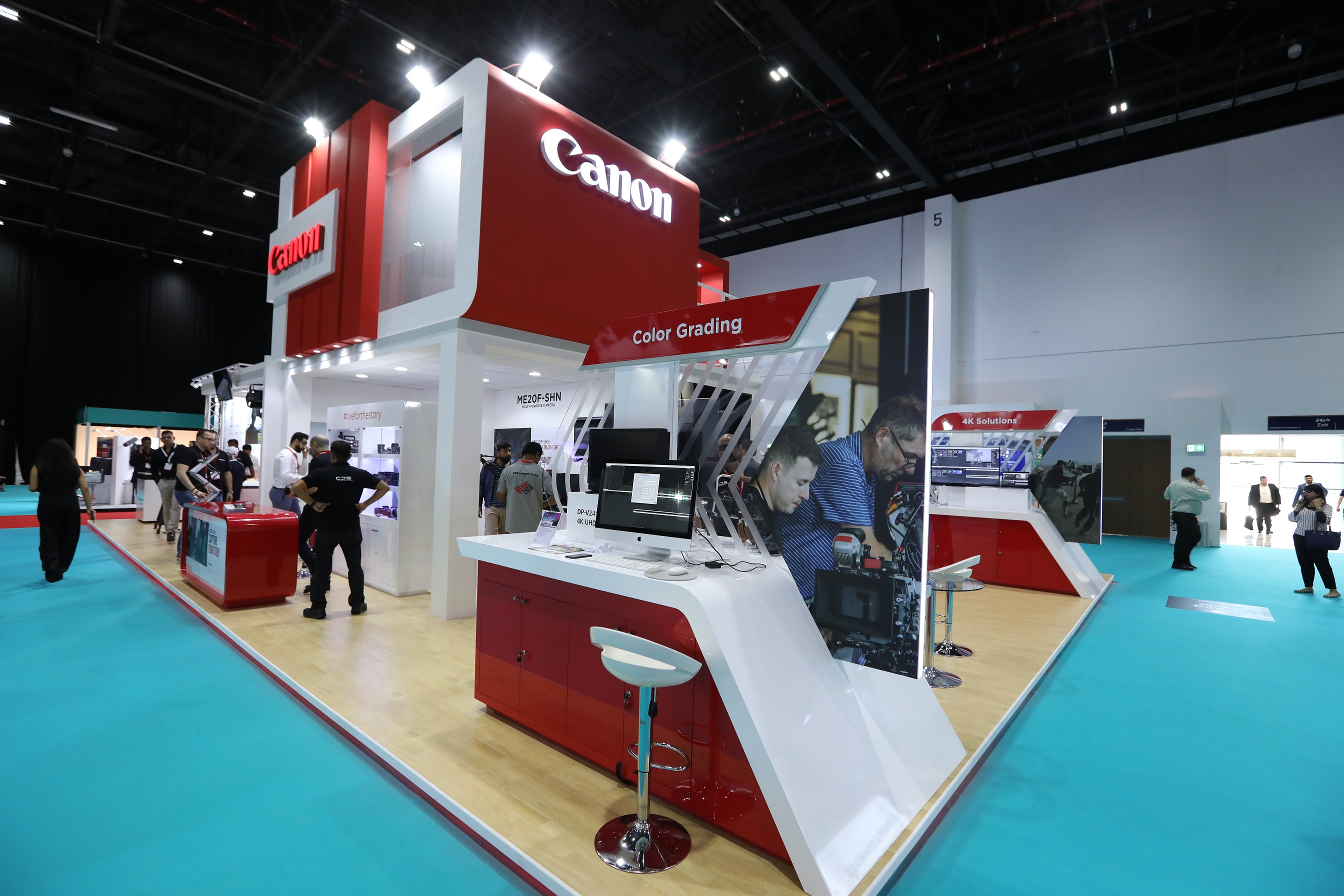 Canon showcases cutting edge technology at CABSAT 2018