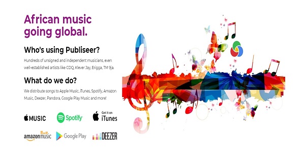 Publiseer, Caketunes to Distribute African Music to Global Platforms