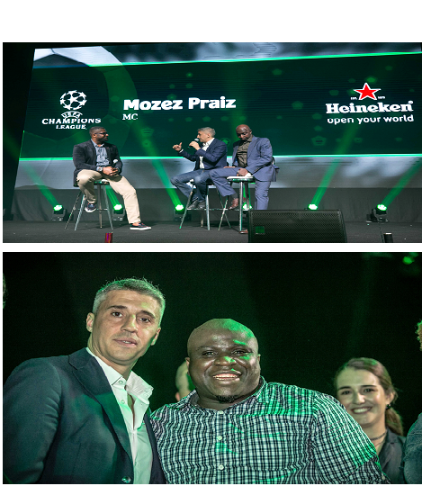 Crespo, Siasia, Others Join Lagos Fans at Heineken’s UEFA Champions League Final Viewing Experience