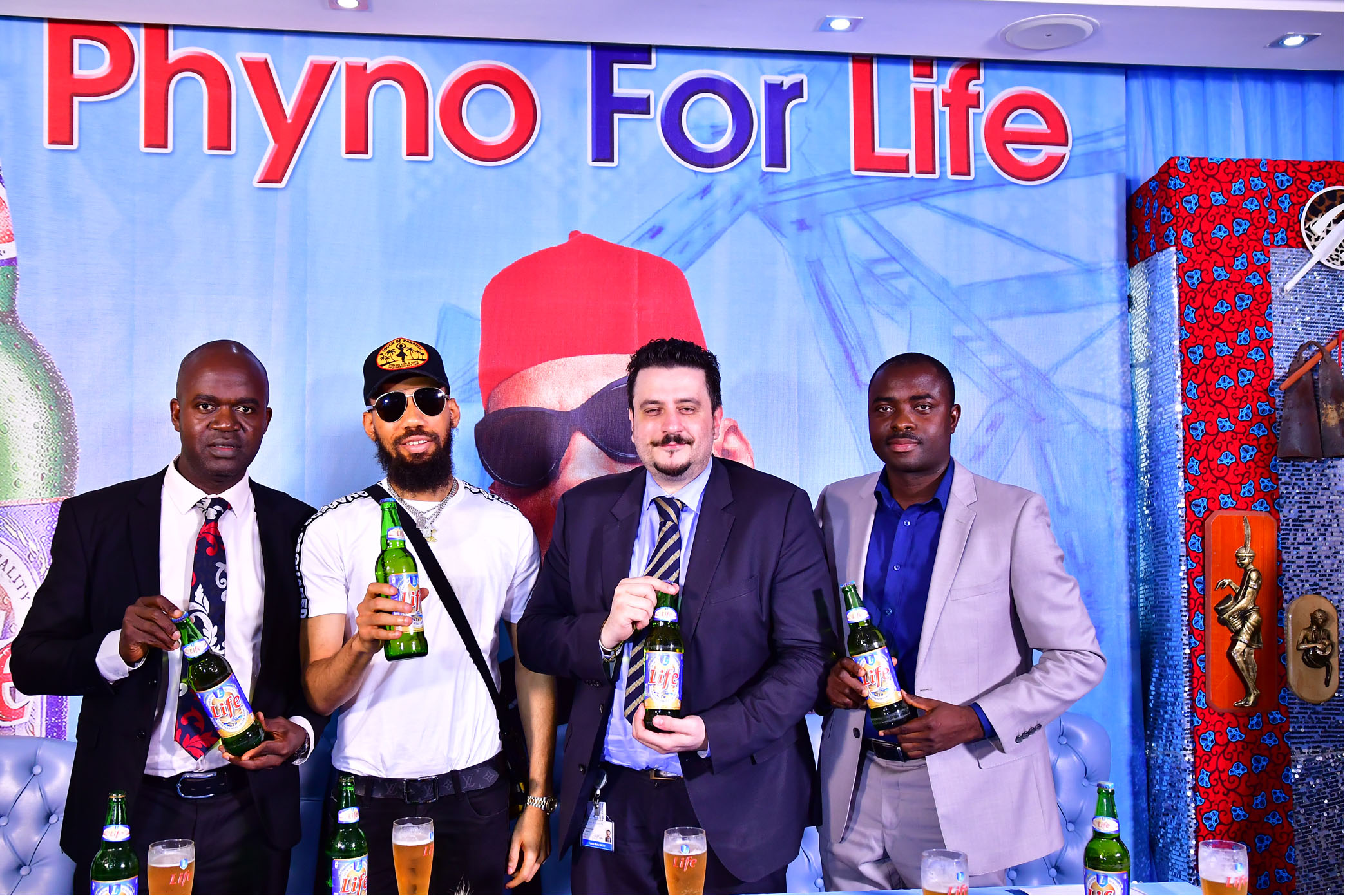 Nigerian Breweries Unveils Phyno As Brand Ambassador For Life Lager Beer