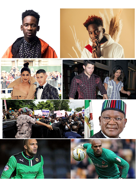 Ortom, Carl Ikeme, Mr Eazi Property & Nick Jonas trend on Google Search Nigeria