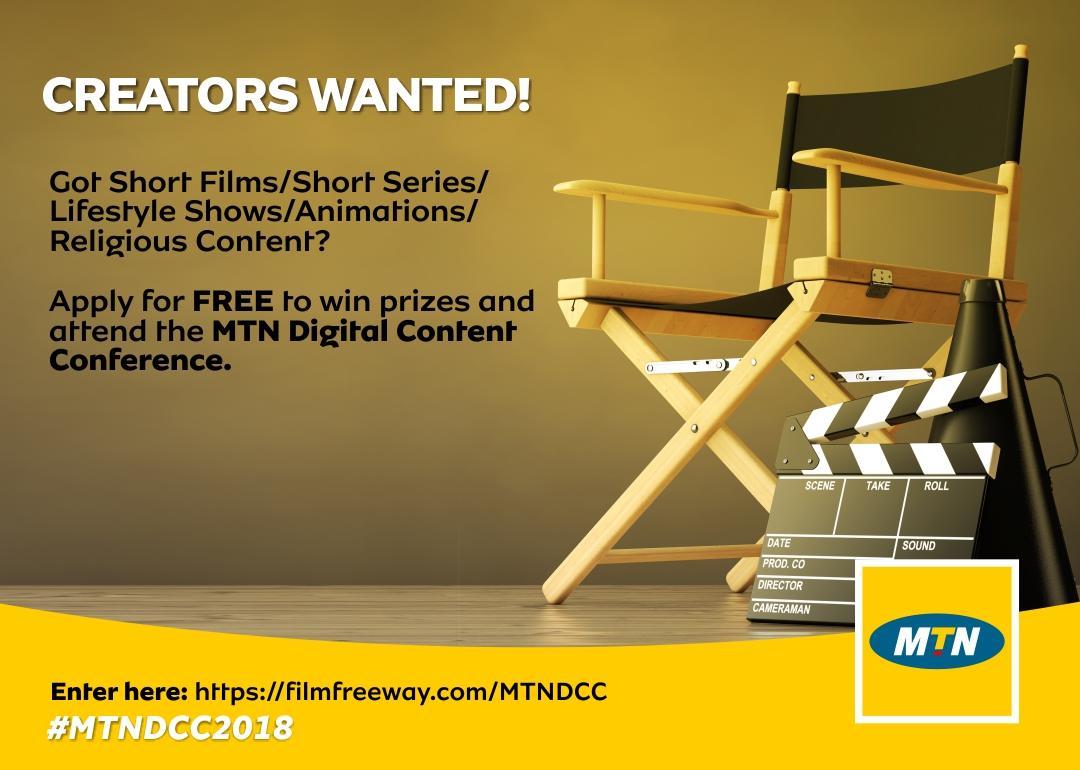 MTN to Reward Content Creators at Digital Content Conference 2018