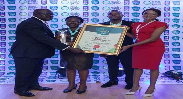Skool Media Bags Global Best Quality ICT Solution Company of the Year Award