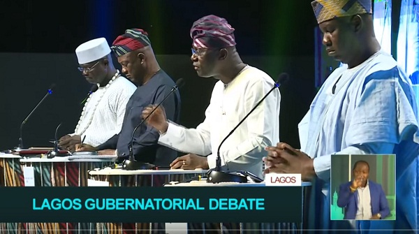 Lagos Guber debate: ICT, security, education, others take centre stage