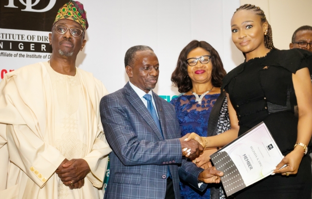 Globacom's EVC, Bella Disu, Joins Others for Institute of Directors Certification