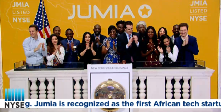 Jumia lists on the New York Stock Exchange