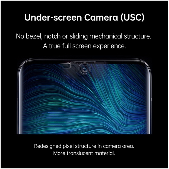 OPPO Mobile Unveils World’s First Under-Screen Smartphone Camera