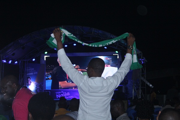 Naija Fans Troop out to Watch Algeria Clinch First AFCON Trophy in over 20 Years