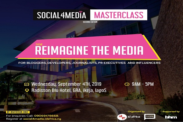 ID Africa and Plaqad Announce Second Edition of Social4Media Masterclass