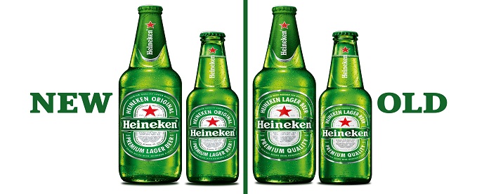 Heineken Launches New, Improved Bottle Label