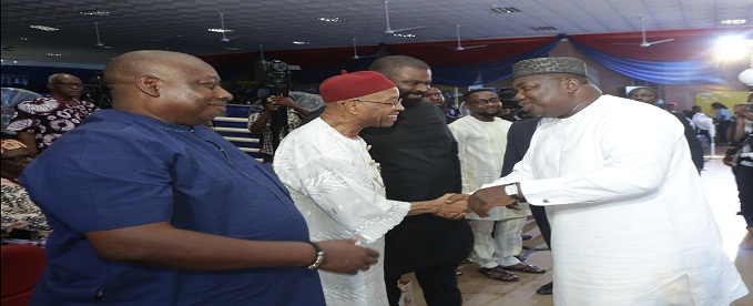 Ugwuanyi Calls for National Development At Nigeria’s Biggest Art Festival