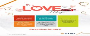 Access Bank Dangles Exciting Offers to Celebrate Customers this Valentine