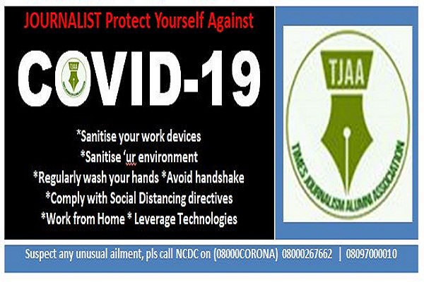 COVID-19: Group Urges Employers To Prioritise Welfare Of Journalists