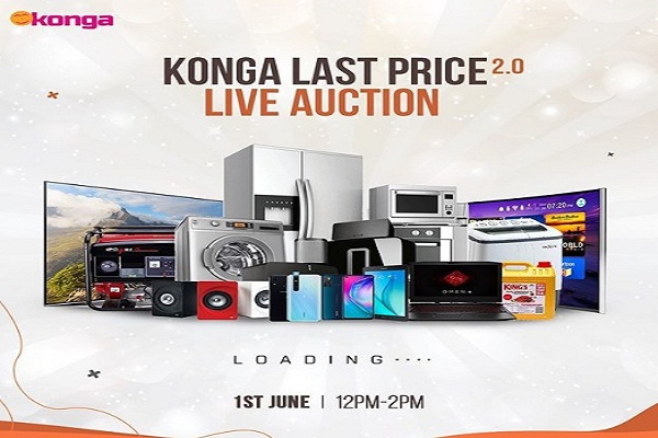 Konga Holds Second Live Digital Auction Today