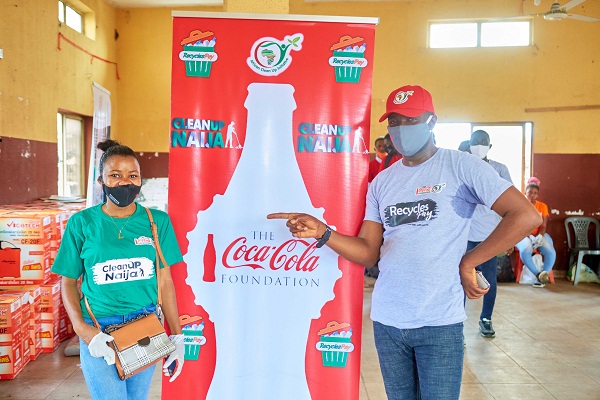 Coca-Cola Partners African Cleanup Initiative for Community Recycling Project