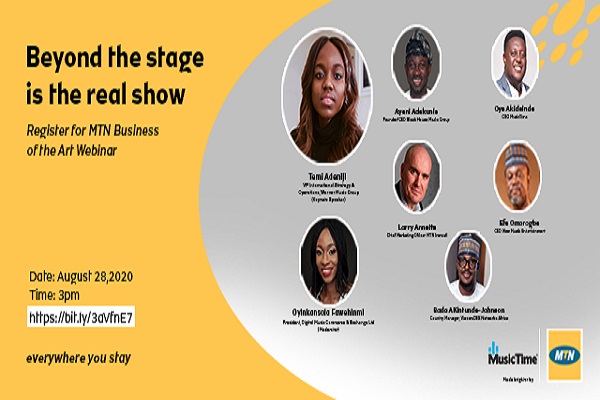 Temi Adeniji, Larry Annetts, Ayeni Adekunle, Bada Akintunde-Johnson, Other Experts to Speak at MTN’s Business of The Art Series