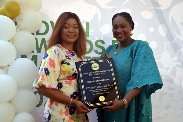 Nigerian Breweries Receives the ADVAN Awards for Marketing Excellence 2020