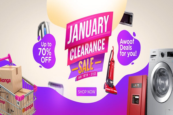 Konga Clearance Sale Goes Live