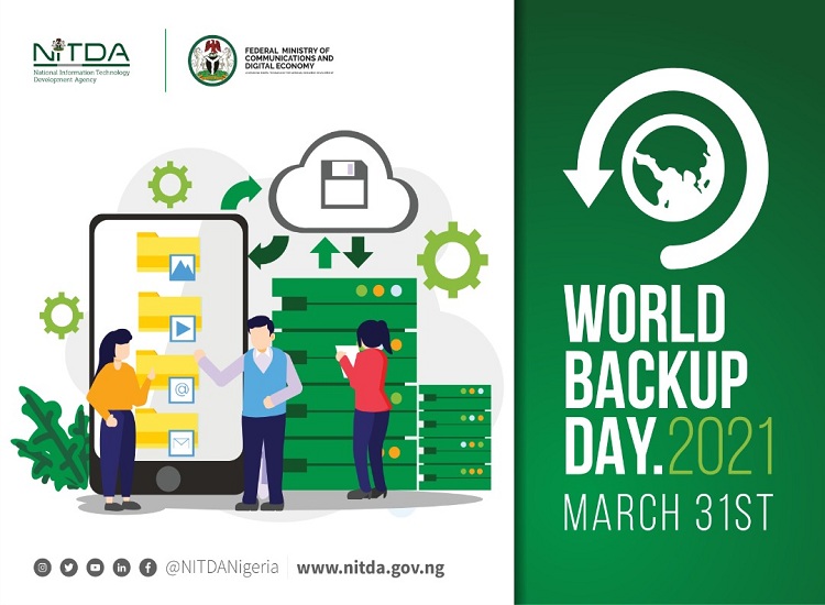 World Backup Day Celebration: NITDA Enjoins Nigerians to Always Back Up Their Data