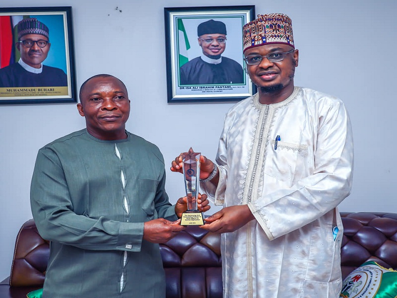 Pantami Bags NITRA’s Prestigious Digital Economy Driver Award