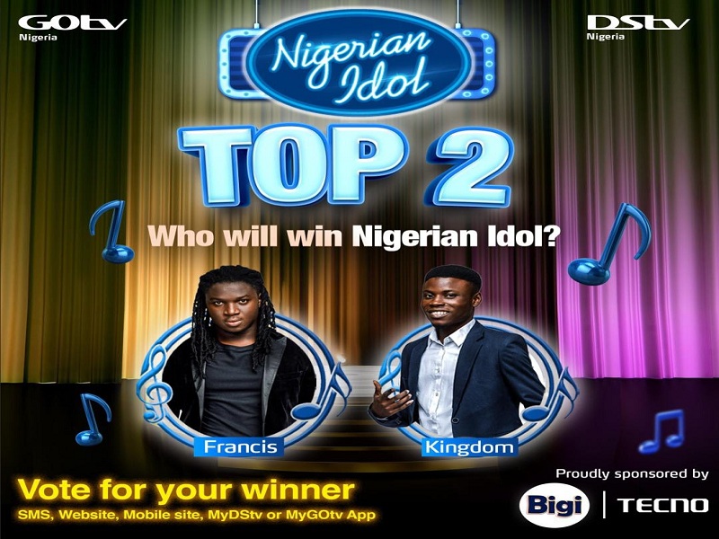 Nigerian Idol: Kingdom, Francis Begin Race To Final Showdown As Akunna Bows Out