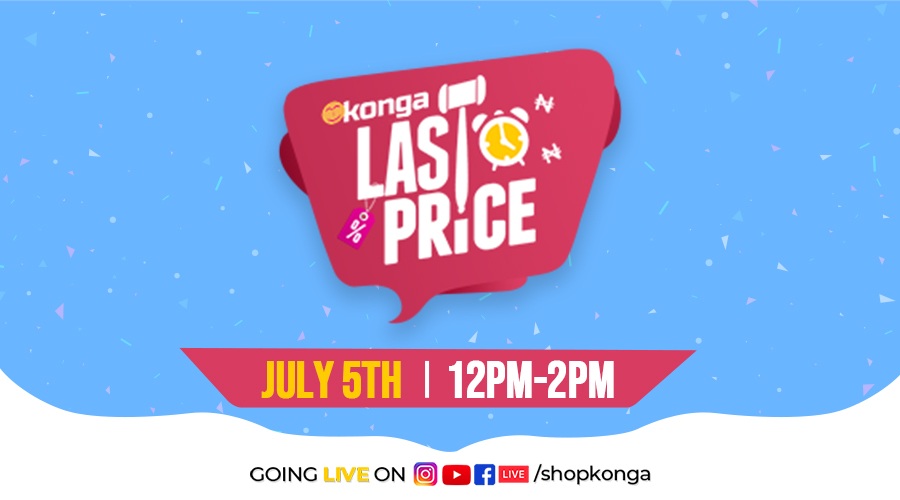 Konga Last Price: Shoppers in for More Excitement As Auction Holds Monday