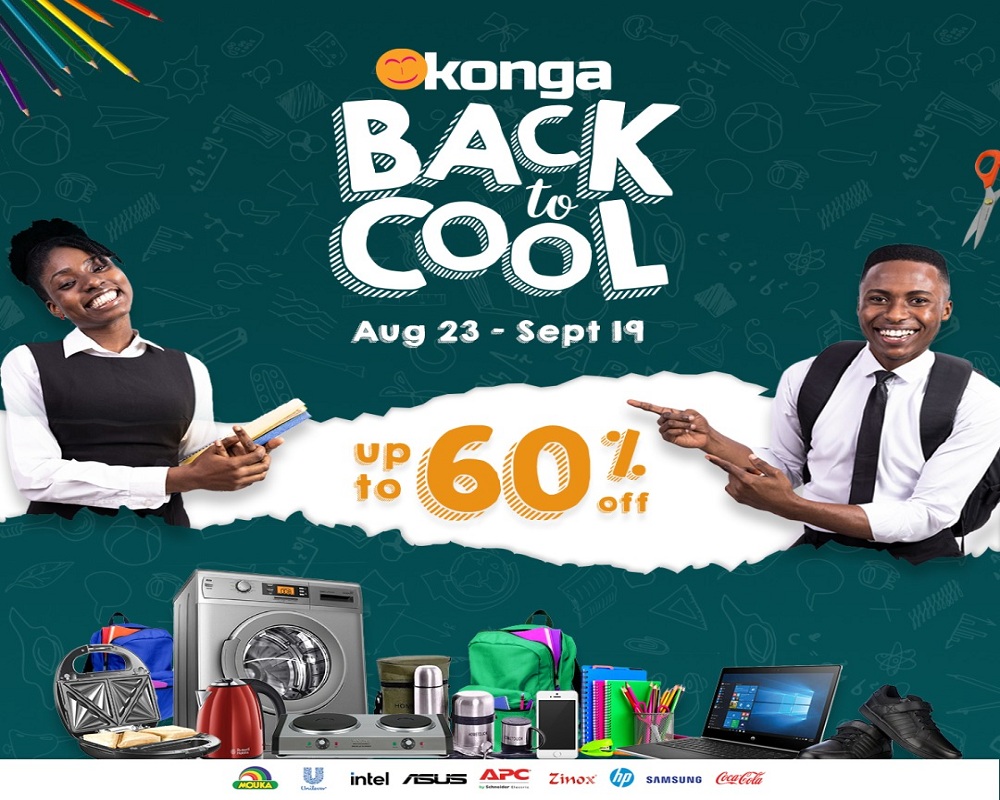 Konga Rolls Out Massive Discounts on Back to School Essentials