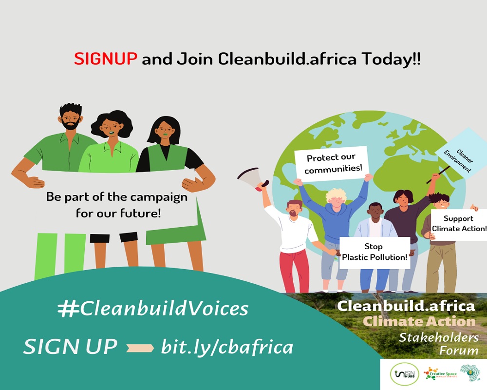 Cleanbuild.africa Calls for Climate Action Volunteers