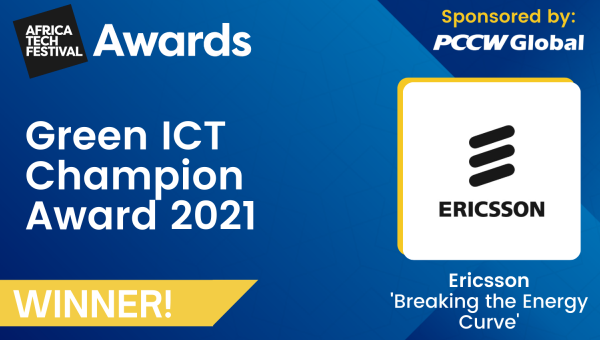 Ericsson wins ‘Green ICT Champion’ at Africa Tech Festival 2021