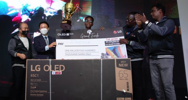 Lagos Agog as LG Electronics Organizes OLED TV Gaming Challenge Grand Finale