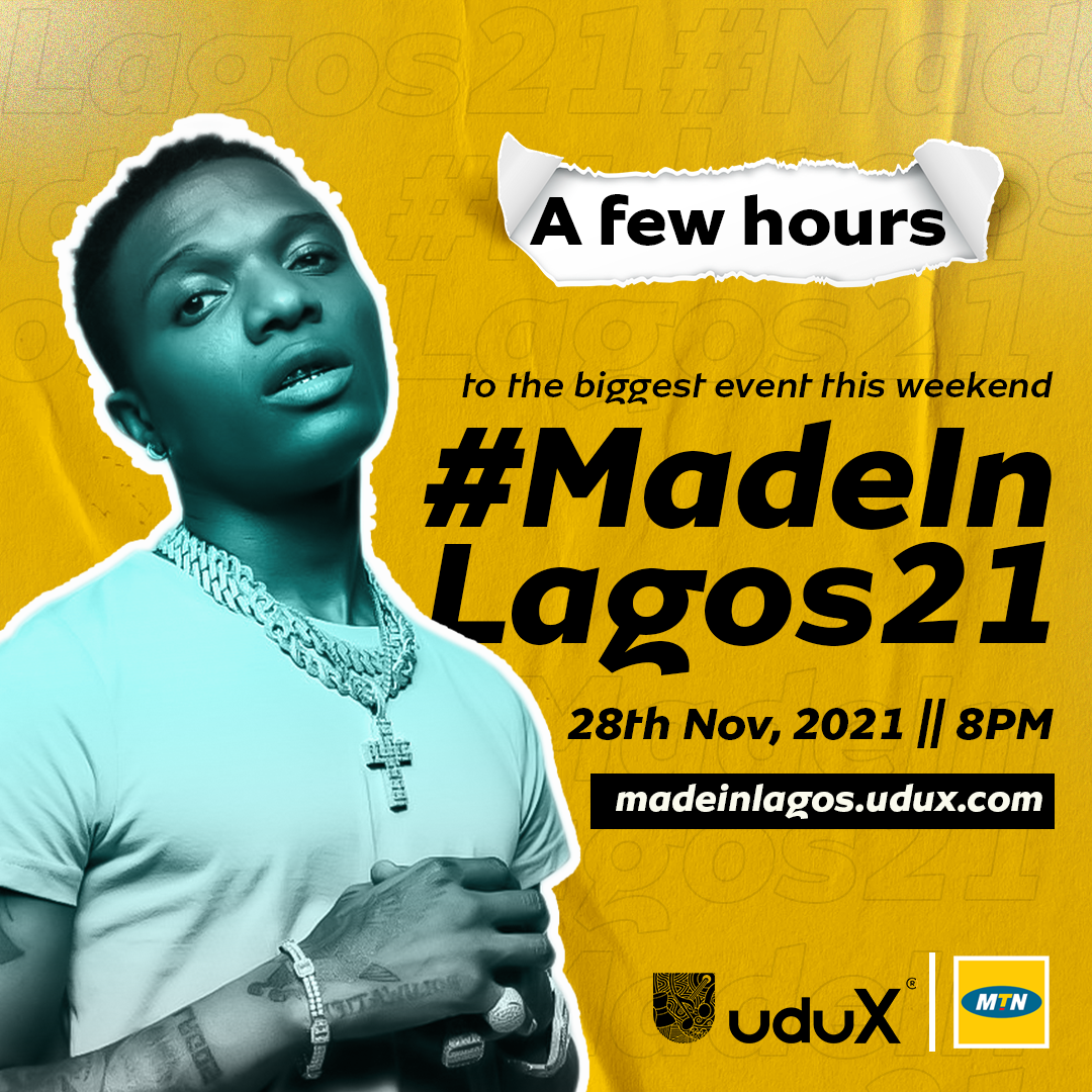 MTN Nigeria Partners Udux to Bring Exclusive Footages of Wizkid's Historic 02 Arena Concert