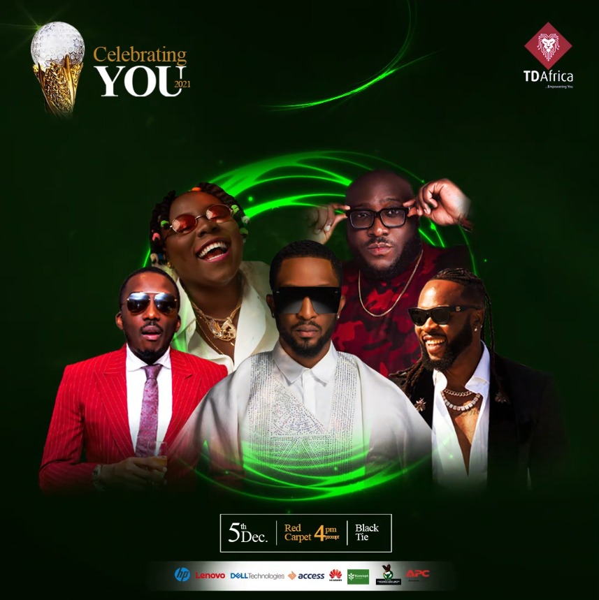 Flavour, Darey Art Alade, Teni, DJ Big N, Bovi to Headline TD Africa’s Celebrating You 2021