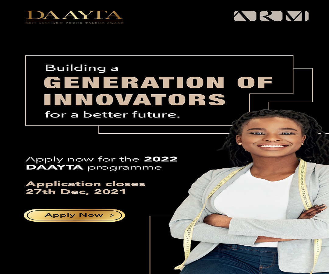 ARM Opens Application for DAAYTA 2022