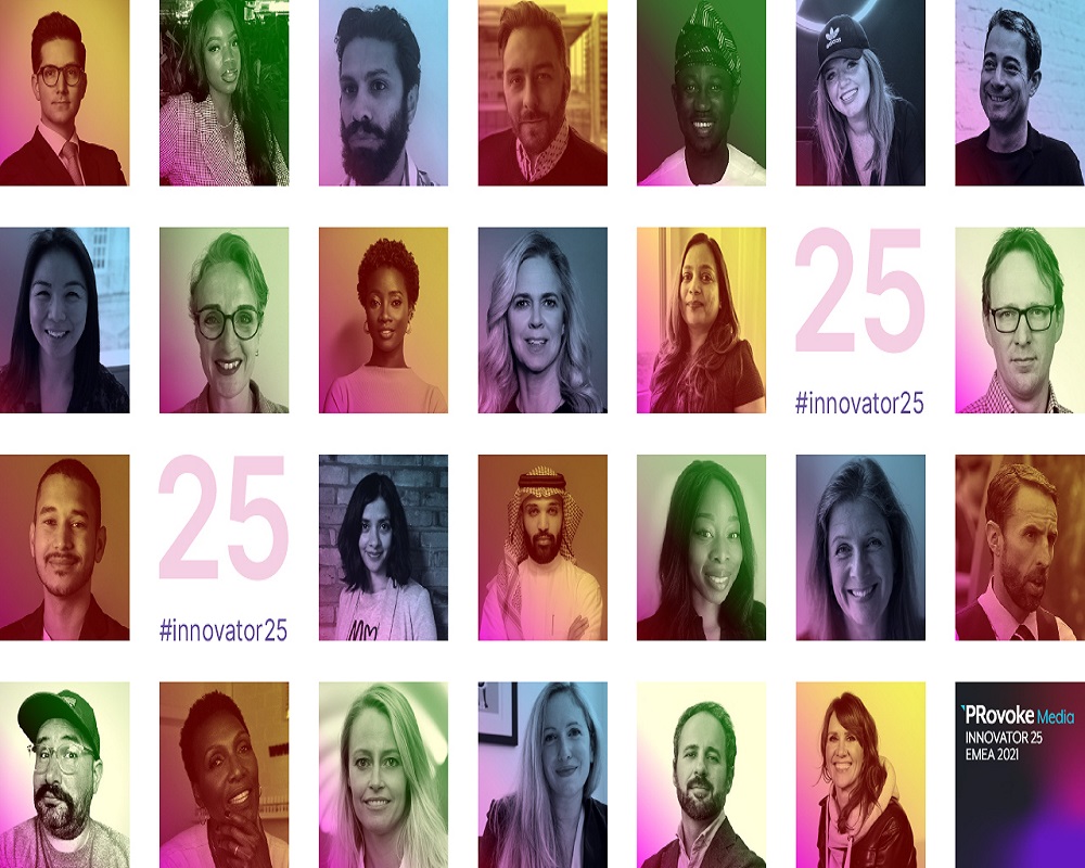Ayeni Adekunle Listed As One Of The 25 Leading PR Innovators in Europe, Middle East & Africa