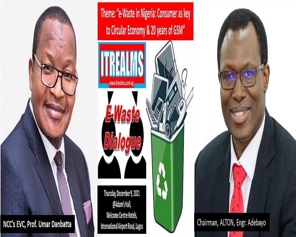 NCC, ALTON back 2021 ITREALMS E-Waste Dialogue