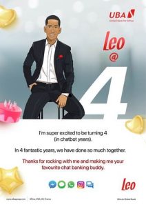 UBA’s Leo Set to Further Transform Digital Banking as It Clocks 4